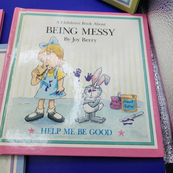 Vtg Help Me Be Good Books Lot of  8 Joy Berry Messy Selfish Lying Rude Cheating - Picture 2 of 11